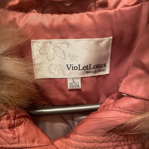 pink parka - Picture 2 of 6